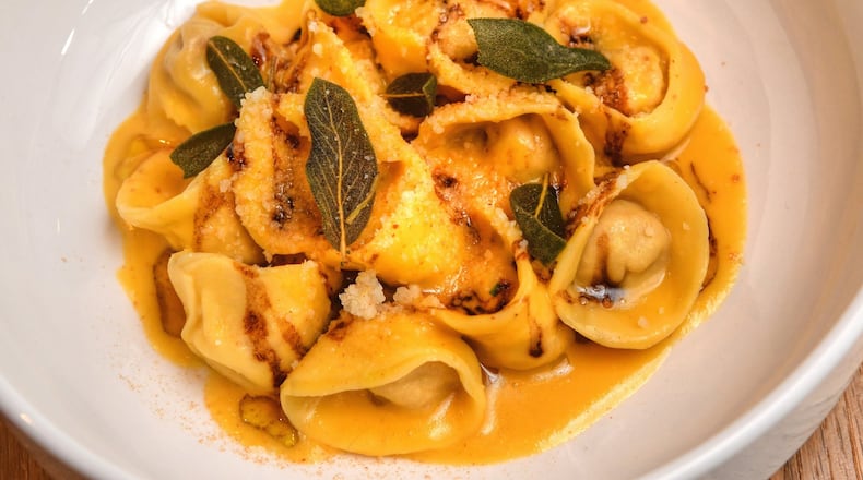 Cappelletti pasta with butternut squash, brown butter and vincotto. CONTRIBUTED BY CHRIS HUNT PHOTOGRAPHY