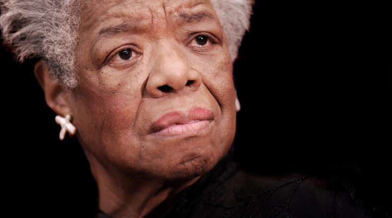 Poet Maya Angelou attends the 2008 J. William Fulbright Prize for International Understanding on Nov. 21, 2008, at the Department of State in Washington, D.C. (Olivier Douliery/Abaca Press/TNS)