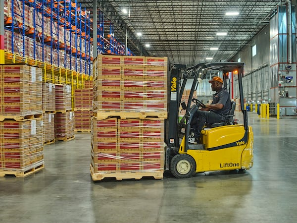 Since March, Georgia-based Mana Nutrition has accumulated about 300,000 boxes of therapeutic food in its warehouse near Savannah.
