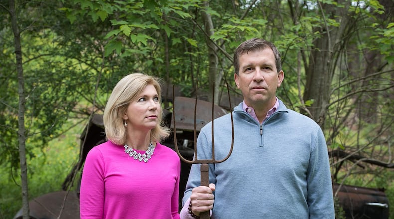 Tony and Shari Martin are professionals in health care technology and software task management, respectively who want to be farmers. So they bought a farm near their home in Roswell. CONTRIBUTED
