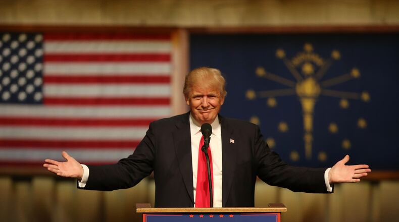 Georgia's top politicians are throwing their support to Donald Trump. (Photo by Joe Raedle/Getty Images)