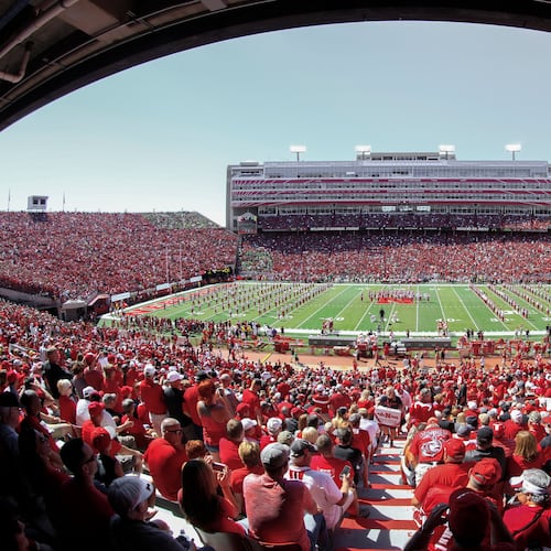FILE - Fans fill Memorial Stadium in Lincoln Neb., on Saturday, Sept. 17, 2016. (AP Photo/Nati Harnik File, File)