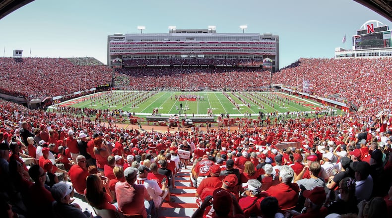 FILE - Fans fill Memorial Stadium in Lincoln Neb., on Saturday, Sept. 17, 2016. (AP Photo/Nati Harnik File, File)