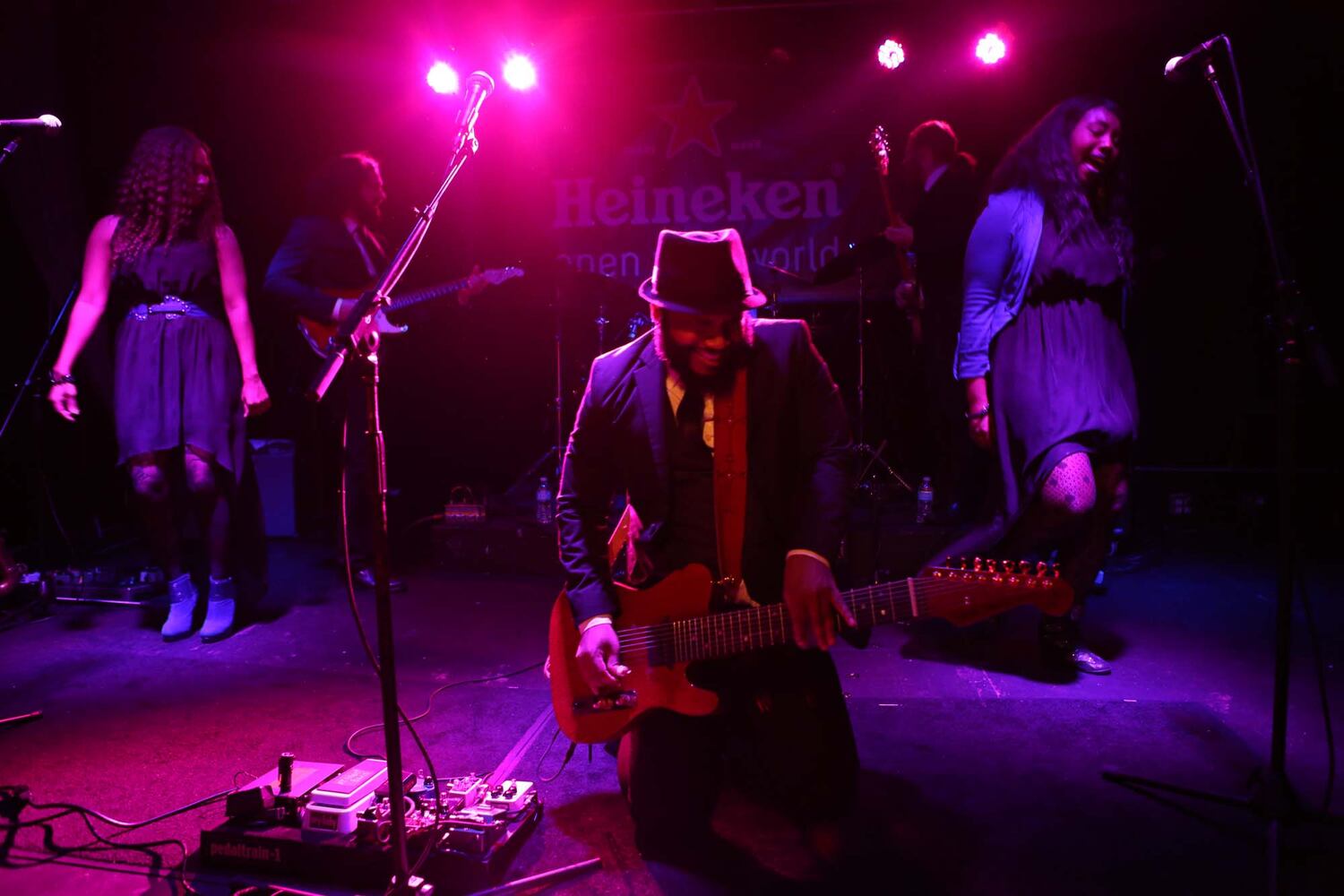 AJ Ghent and his band
