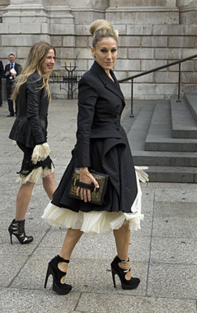 Memorial to Alexander McQueen