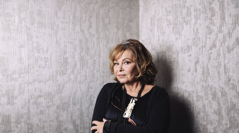 FILE — Roseanne Barr in Los Angeles, March 23, 2018. Hours after Barr posted a racist tweet about a former top adviser to President Barack Obama, ABC canceled “Roseanne” on May 29, 2018. The sitcom had just completed a much-viewed comeback season. (Brinson+Banks/The New York Times)