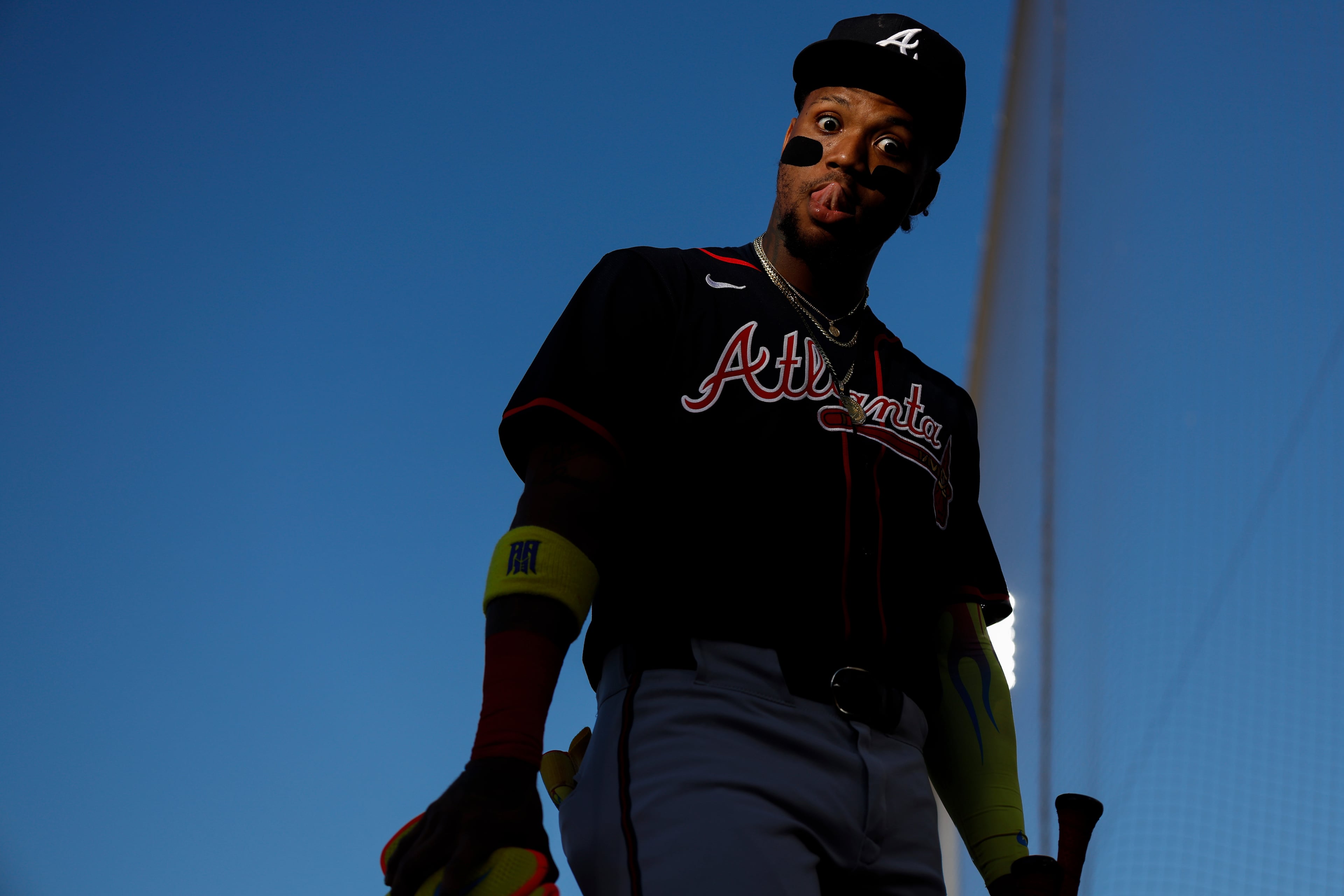 If nothing else (and there's a lot else), Ronald Acuña Jr. isn't afraid to enjoy himself.