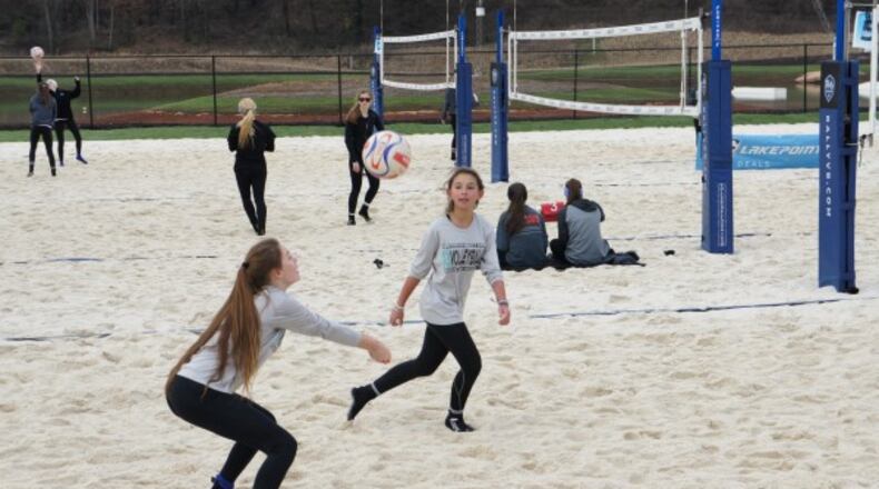 S3 Volleyball has proposed creating three sand courts at Badger Creek Park in Canton. S3 VOLLEYBALL