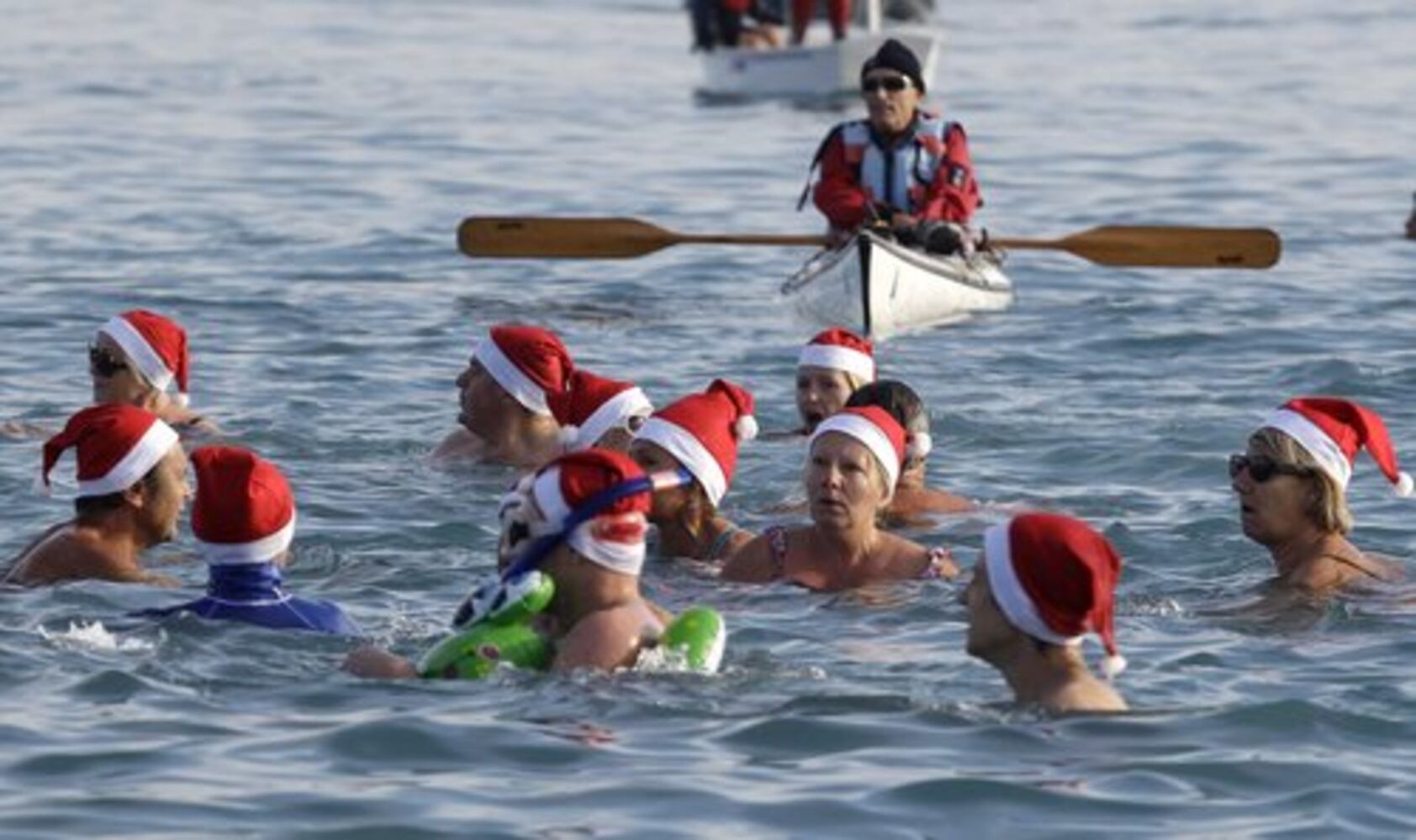 France gets in the Christmas spirit