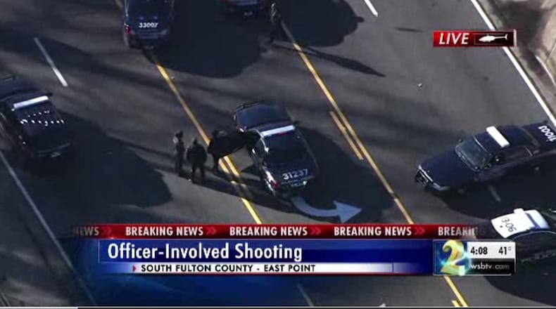 An officer-involved shooting is being investigated in Atlanta.