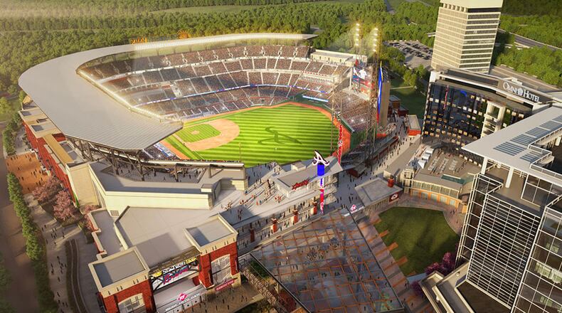 Braves' SunTrust Park will reportedly include a zip line from the ballpark’s video board.