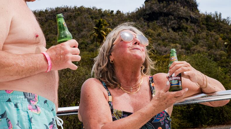 Kim and Randy Powell, longtime all-inclusive travelers, say two weeks gives them enough time to settle in and enjoy a resort at their own pace. (Courtesy of Leonard Garrison)