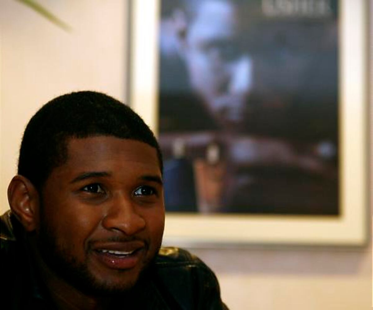 Usher unveils new fragances at Macy's Lenox Square