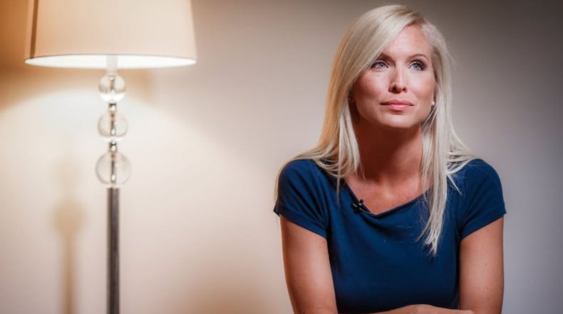 Dawn Basham in a portrait at her home in Palm Beach Gardens says I feel I failed somehow after the criminal sexual battery case was dropped in June against Dr. Manuel Abreu. (Thomas Cordy / The Palm Beach Post)