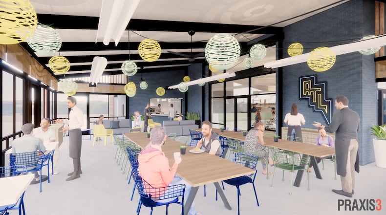 A rendering of the interior of Juniper Cafe. / Courtesy of Juniper Cafe
