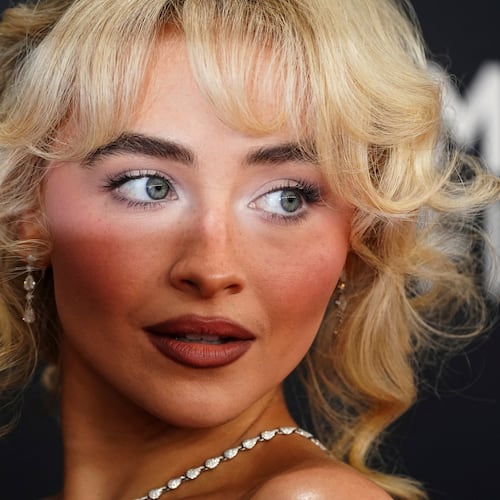 FILE - Sabrina Carpenter arrives at the 67th annual Grammy Awards on Feb. 2, 2025, in Los Angeles. (Photo by Jordan Strauss/Invision/AP, File)