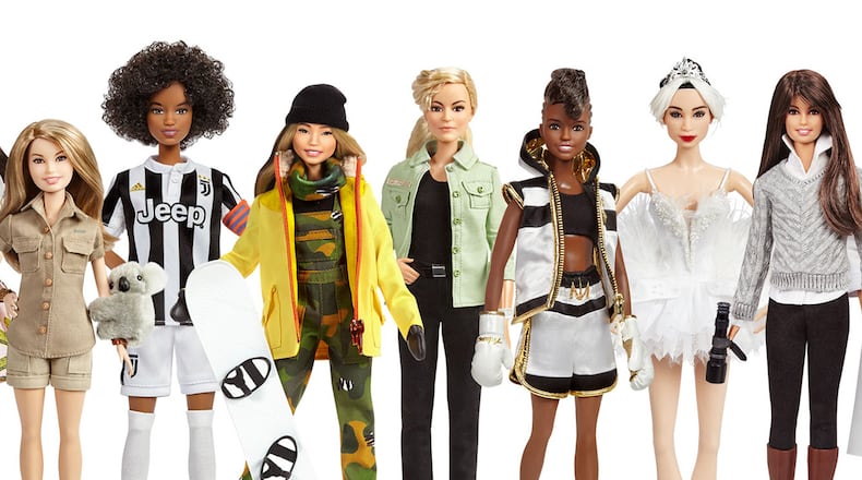 Bindi Irwin, Sara Gama, Chloe Kim, Martyna Wojciechowska, Nicola Adams, Yuanyuan Tan and Patty Jenkins are among the inspirational modern women being honored by Barbie with dolls in their likeness.