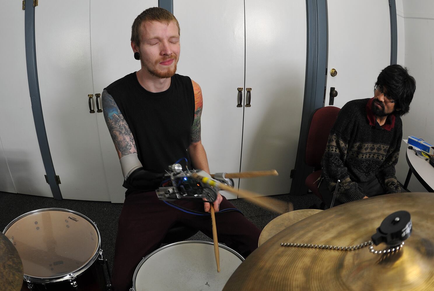 Jason Barnes and the robotic prosthesis