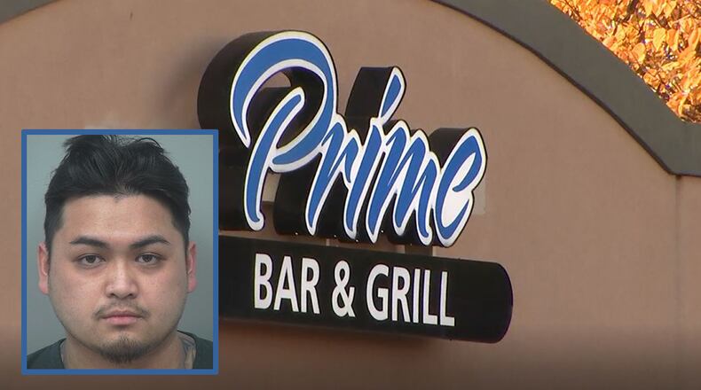 Samuel Songsy is wanted in connection with a weekend shooting that left two people dead outside a Gwinnett County bar.