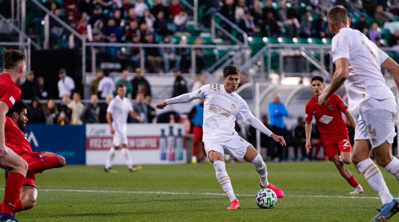 Scenes from the Atlanta United preseason match against the Birmingham Legion at BBVA Field  in Birmingham , Alabama, on Saturday February 8, 2020. (Photo by Jacob Gonzalez/Atlanta United)