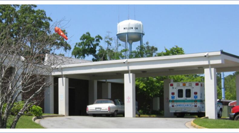 Jenkins Medical Center in rural Millen, Georgia was set to close June 24 but a sale intervened. PHOTO CREDIT: Medical College of Georgia
