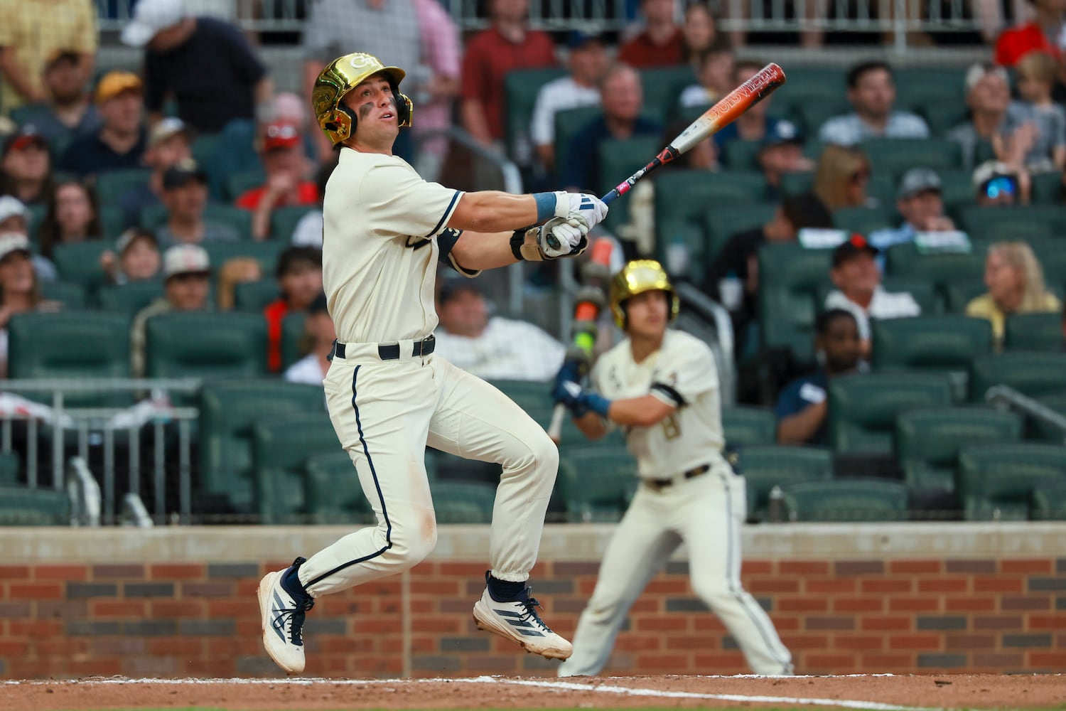 University of Georgia vs Georgia Tech in an NCAA baseball game at Truist Park