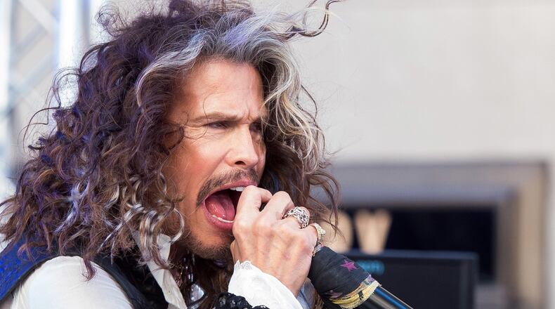 Steven Tyler heads to Cobb Energy PAC next week for a solo show. Photo: AP.
