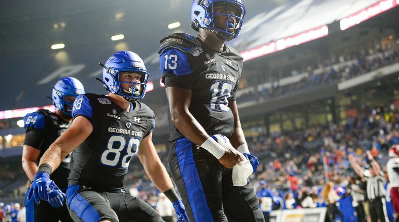 Georgia State quarterback Dan Ellington. Photo by Todd Drexler.