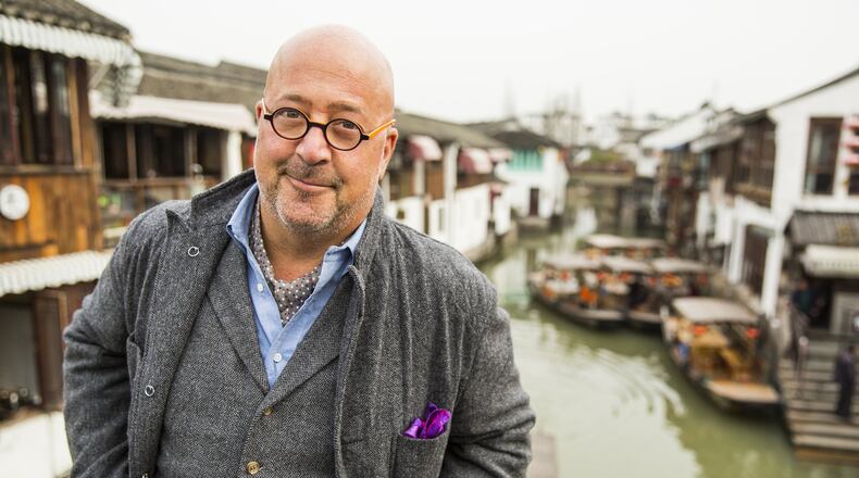 Andrew Zimmern, host of “Bizarre Foods,” makes his kid lit debut with “AZ and the Lost City of Ophir” (Beaver’s Pond Press, $15.95), a book that he co-authored with H.E. McElhatton. Zimmern will make an author appearance Feb. 11 at the Barnes and Noble location in Buckhead. CONTRIBUTED BY TRAVEL CHANNEL