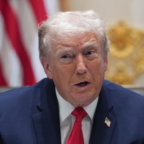 President Donald Trump speaks during a cabinet meeting at the White House, Thursday, Jan. 29, 2026, in Washington. (AP Photo/Evan Vucci)