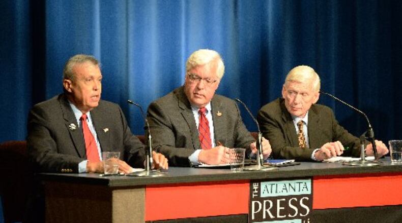 A 2016 debate for Cobb County Commission chairman hosted by the Atlanta Press Club.