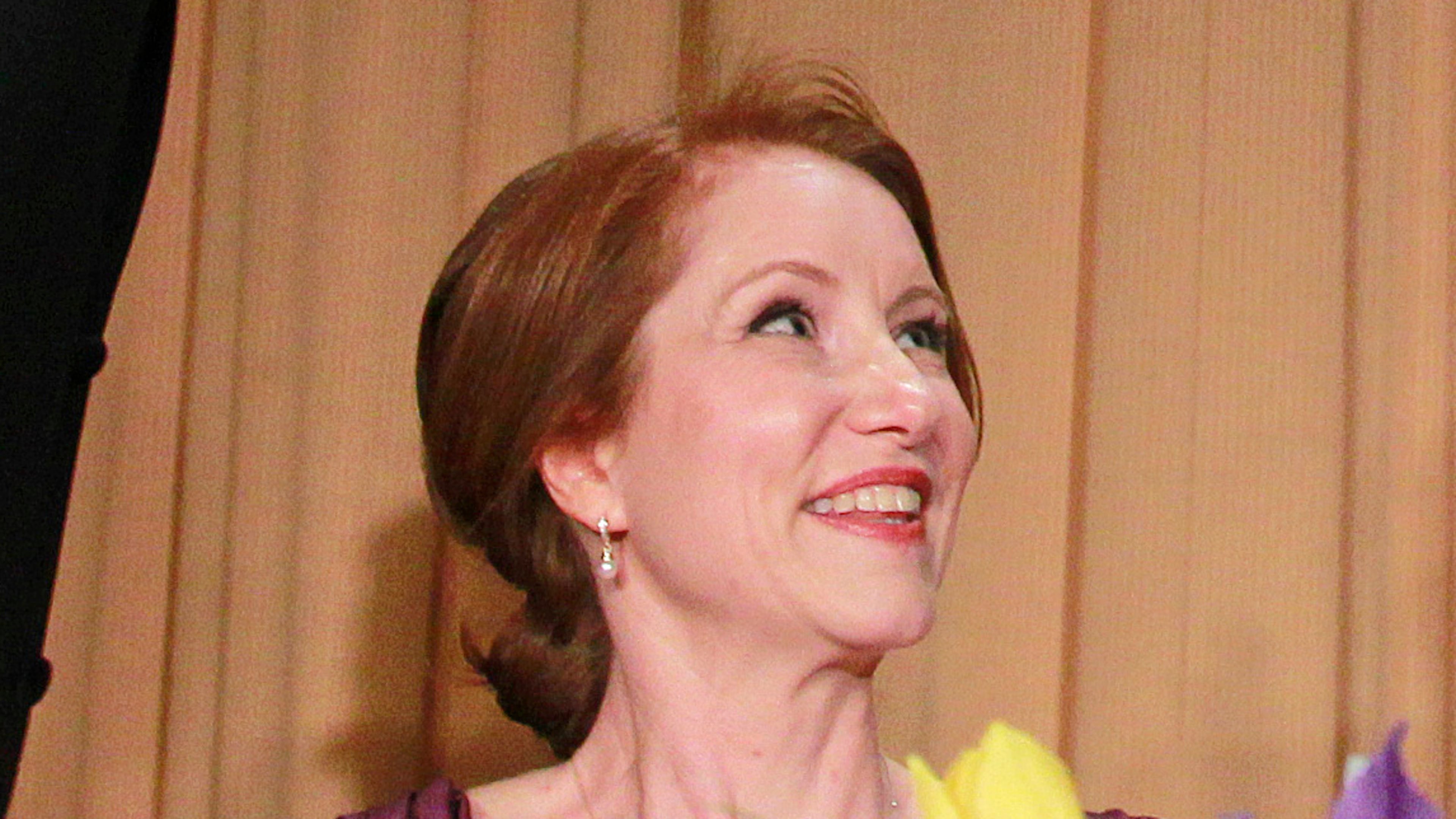 FILE - Caren Bohan attends the White House Correspondents' Association Dinner, April 28, 2012, in Washington. (AP Photo/Haraz N. Ghanbari, File)