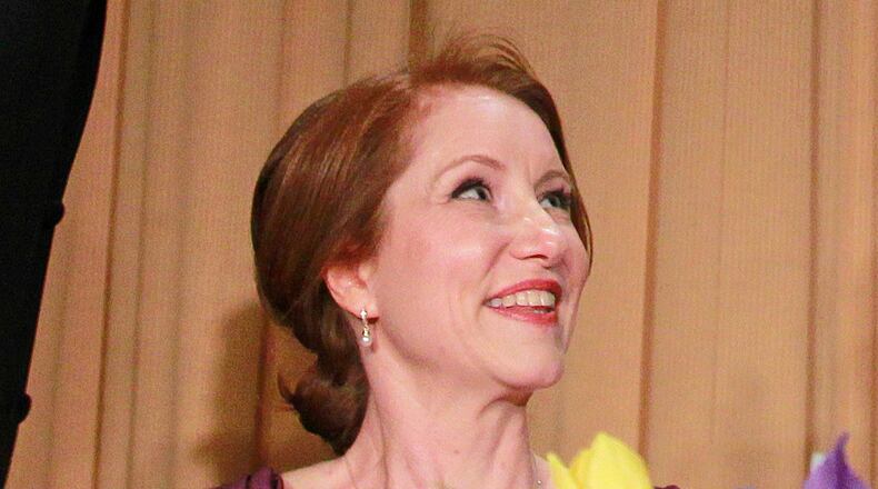 FILE - Caren Bohan attends the White House Correspondents' Association Dinner, April 28, 2012, in Washington. (AP Photo/Haraz N. Ghanbari, File)