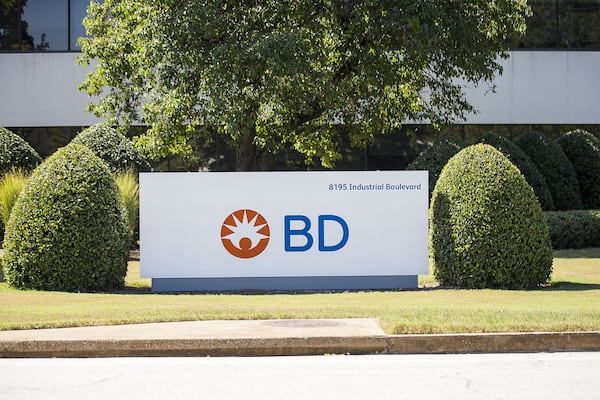 Becton Dickinson's sterilization facility in Covington, picdtured in 2020, is one of nine facilities in Georgia given two extra years to comply with more stringent ethylene oxide emissions standards. (Alyssa Pointer/AJC 2020)