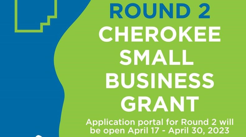 Cherokee County small business owners may apply through April 30 for additional grants from the federal and Cherokee County governments. (Courtesy of Cherokee County)