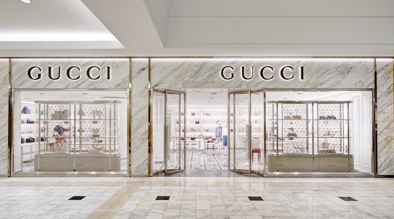 Gucci opened a relocated and expanded location at Lenox Square in March 2024.