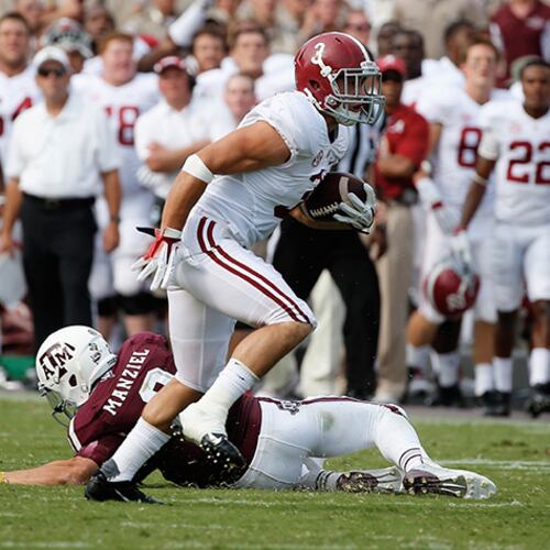 Vinnie Sunseri played safety for Alabama and reportedly will now coach safeties at Georgia Tech. (AJC file)