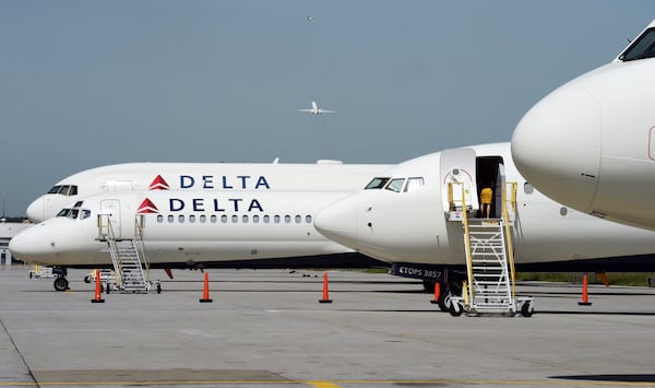 Delta said in its first quarter earnings release in April that while it still expects “solid profitability,” its 2025 revenue could range somewhere between 2% growth and a 2% decline year over year. (Kent D. Johnson/AJC)