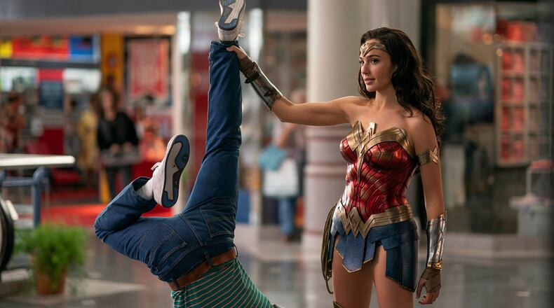Gal Gadot stars in her second "Wonder Woman" film, set in 1984. CLAY ENOS