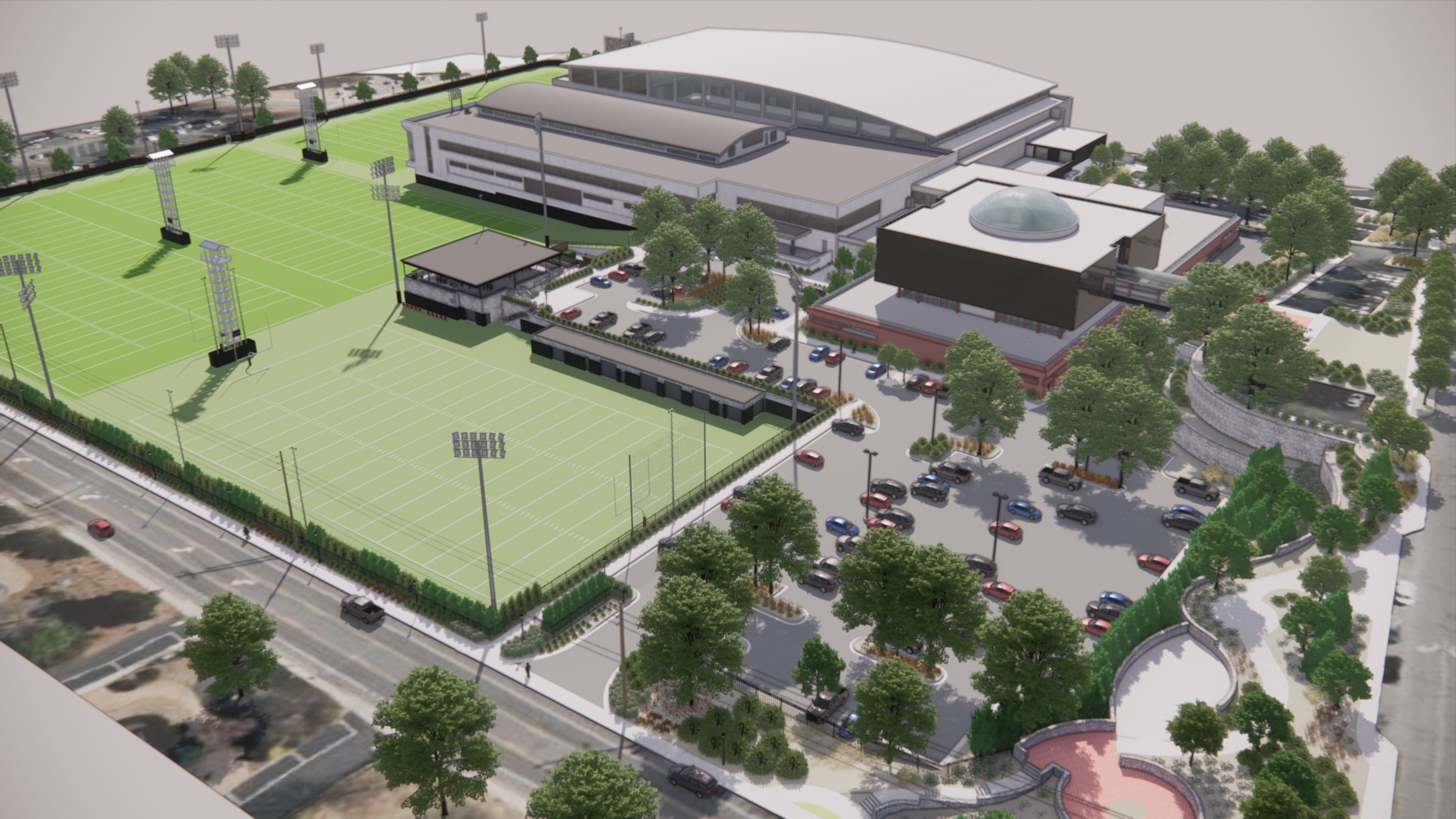 Georgia football is set to begin construction on expanding the football complex in January 2026. (Photo provided by UGAAA)