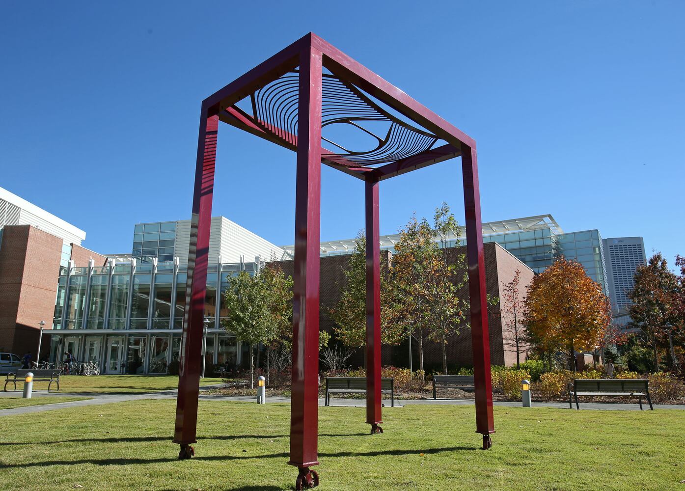 Georgia Tech sculptures