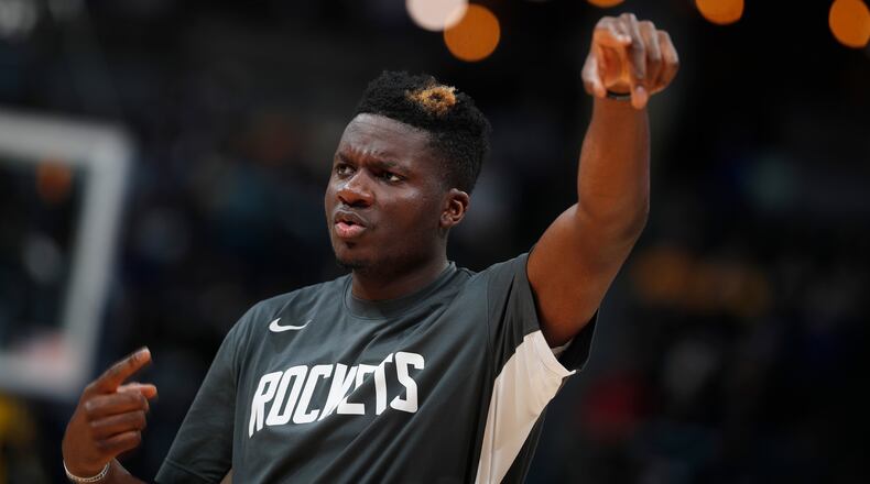 The Atlanta Hawks acquired center Clint Capela from the Houston Rockets in a four-team trade-deadline deal in February,