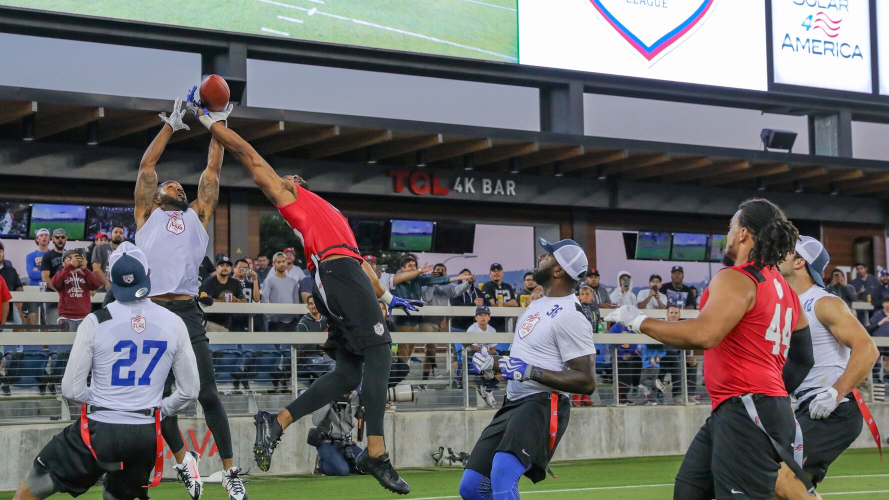Michael Vick American Flag Football Launch Game