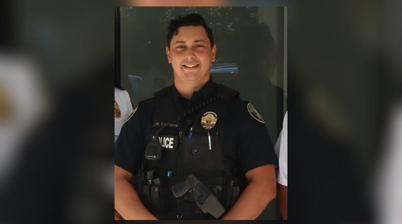 Henry Laxson was a field training officer with the Clayton County Police Department's tactical unit. He was killed while responding to a shooting in a Rex neighborhood Tuesday night. (Credit: Clayton County Police Department)