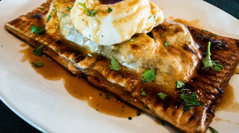 Yard House makes a delicious shepherd's pie with lamb, a traditional choice.