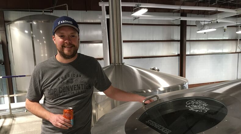 Creature Comforts brewmaster and co-founder Adam Beauchamp. Credit : Bob Townsend