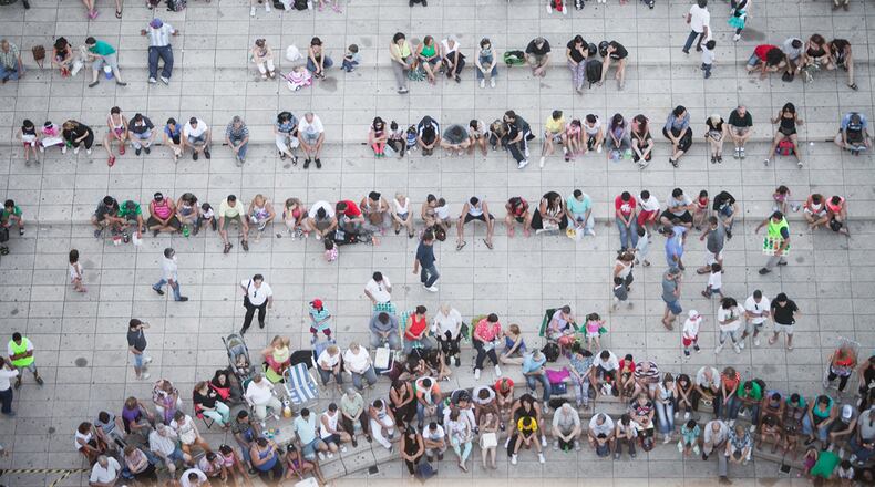 A California police department shared some advice for parents before taking a child to a large, crowded place.