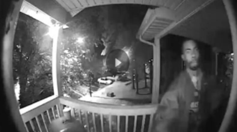 Police said the man captured in the videos is, in fact, a Clayton County officer.