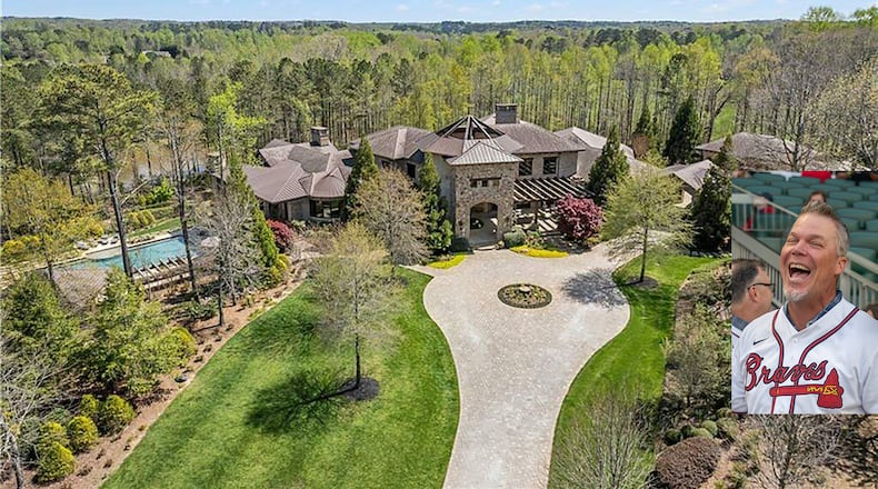 Chipper Jones, the former Atlanta Braves player and Baseball Hall of Famer, has placed his Canton home up for $15 million.