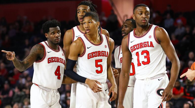 Georgia will face Missouri in the first round of the SEC tournament Wednesday in Nashville. (Photo by Kristin M. Bradshaw)